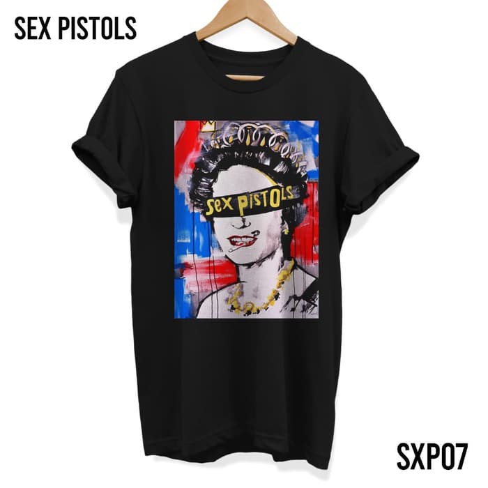 [COD] Tomoinc Kaos Band Pria Sex Pistols - Paint Unisex Tee