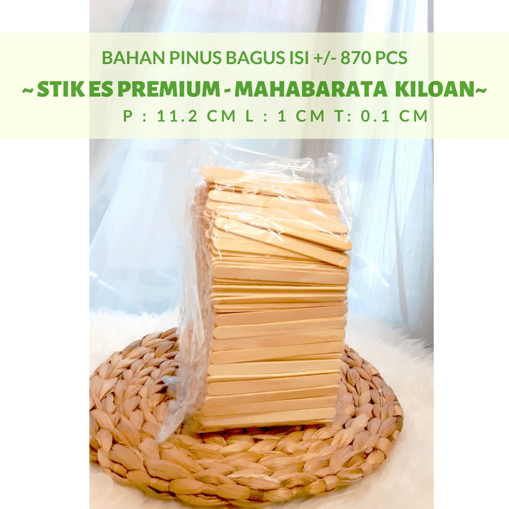 STIK ES CRIM / STIK ICE CREAM KAYU / STIK ES CREAM