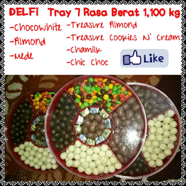 

Coklat Delfi mix Scandia 7 Rasa