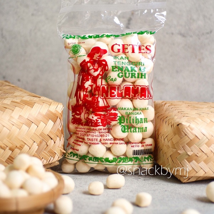 

Kerupuk Krupuk Getas Bangka Asli Ikan Tenggiri Cap Nelayan/Kerupuk Bangka/Aneka Kerupuk