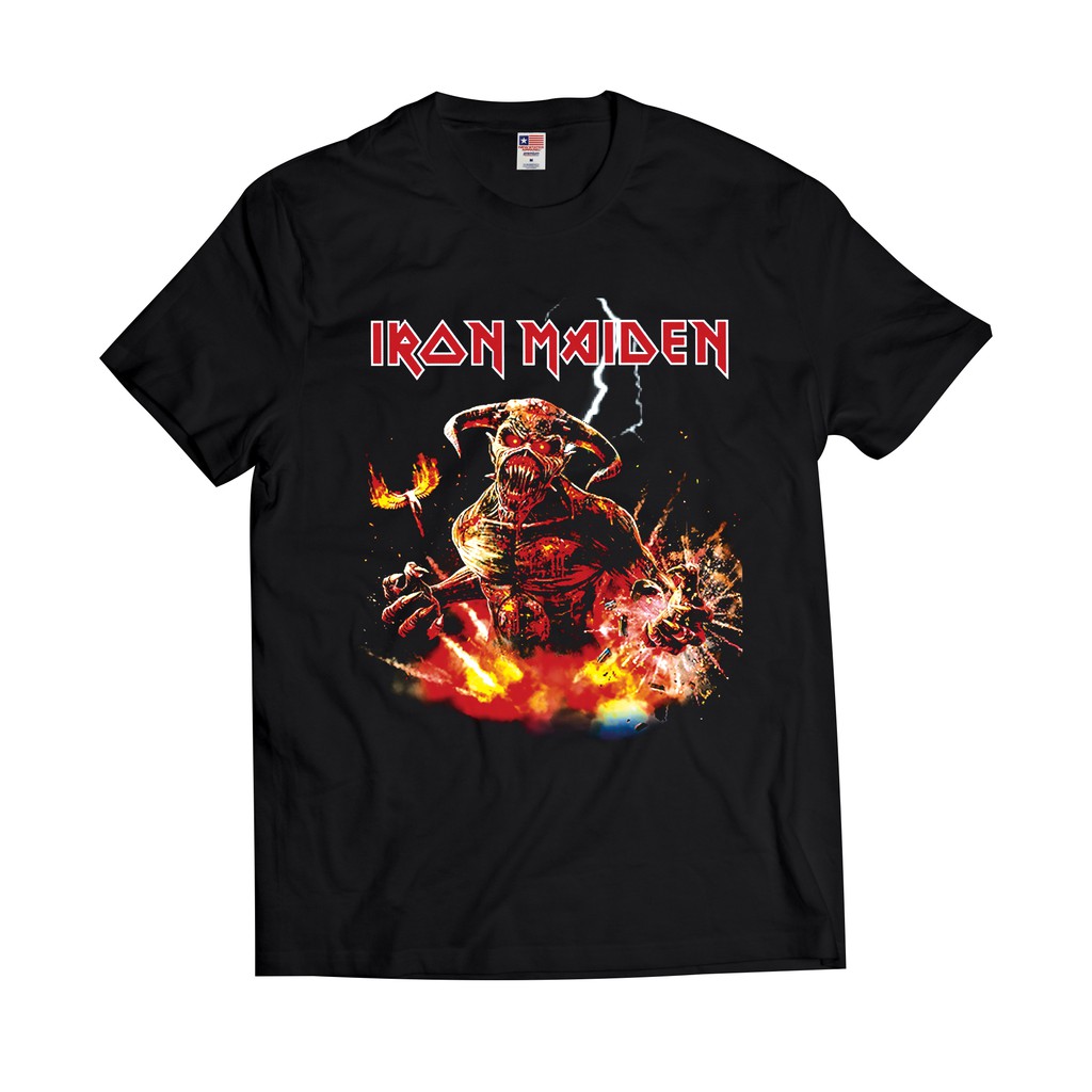 KAOS BAND - IRON MAIDEN EXPLOTION | KAOS VINTAGE | KAOS BOOTLEG | KAOS BAND VINTAGE | T-SHIRT