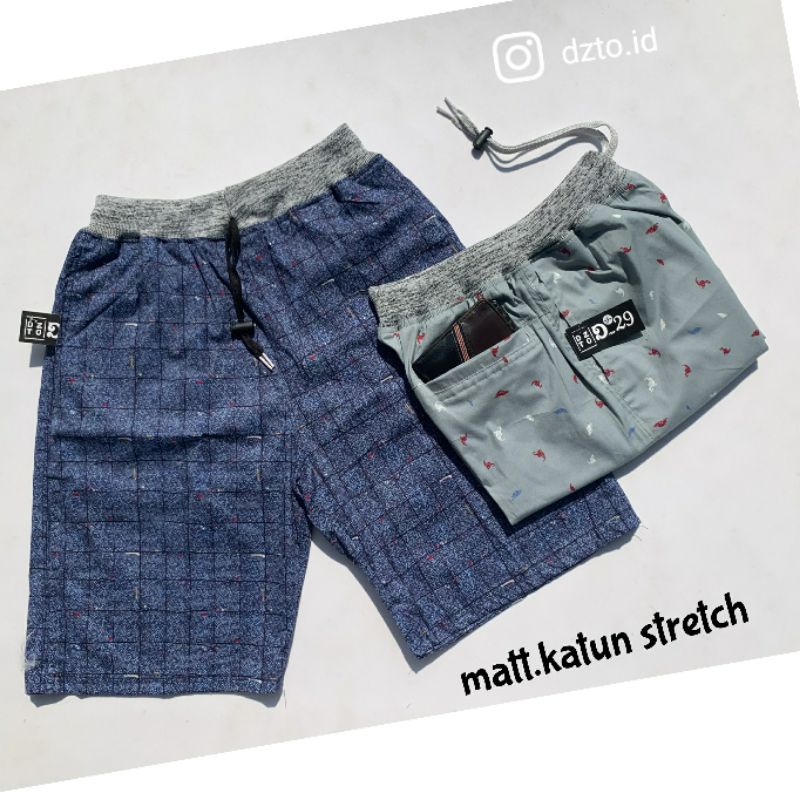Celana pendek pria jumbo - XXL