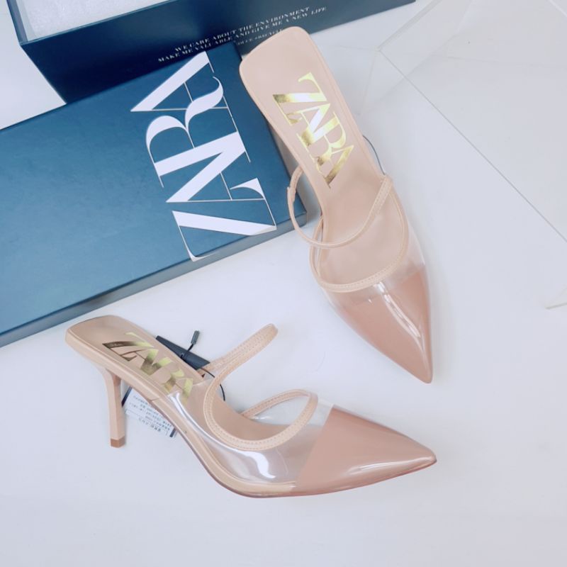 Zara Vinyl with Stiletto Heels