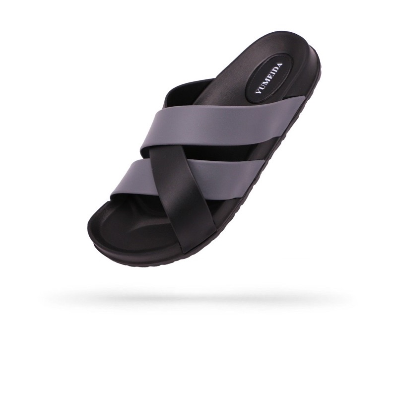 8082 YUMEIDA SANDAL SLOP KARET PRIA AWET ANTI SLIP