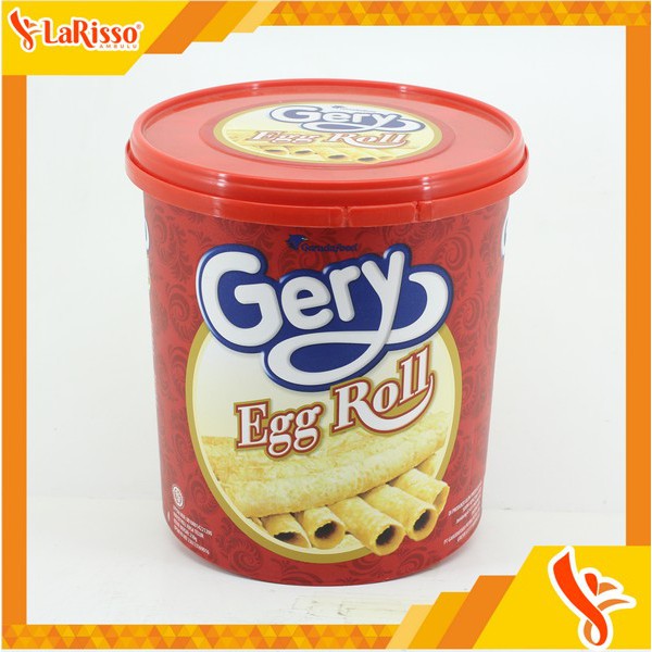 

GERY EGG ROLL 210GR KUE KERING(TWINPACK 2'S)