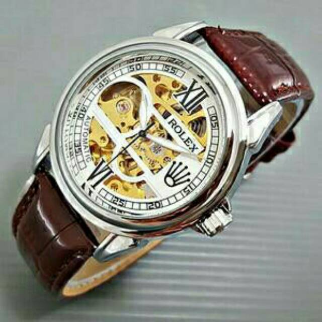 Best Saller Rolex Romawi  Jam tangan pria Rolex Romawi / Automatic (Tanpa Batrai)