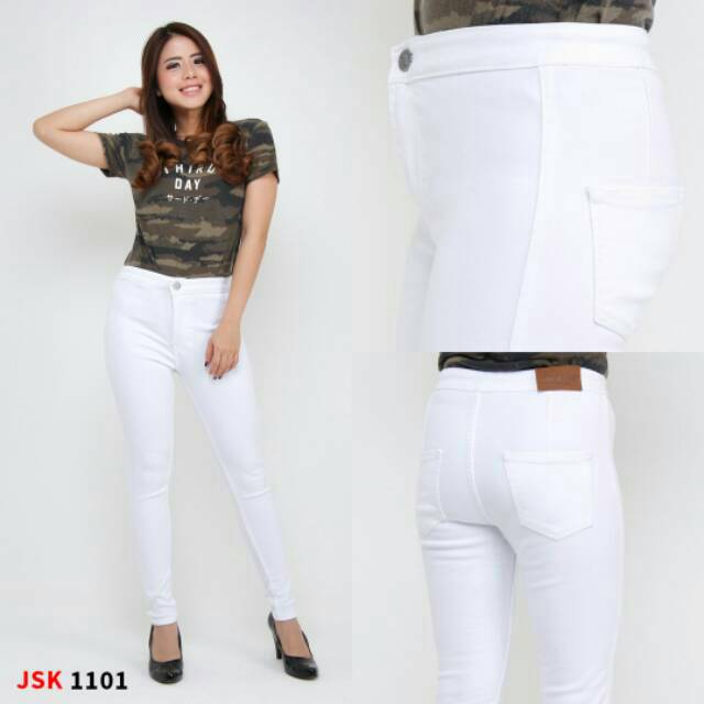 BISA COD 27 38 Celana  Panjang Highwaist Skinny Jeans 