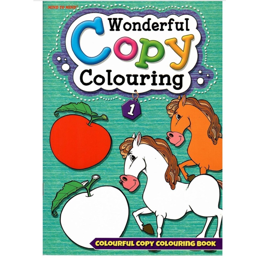 Buku Mewarnai Anak Colouring Book