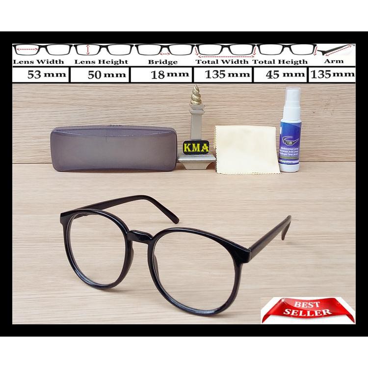 Kacamata Minus / Frame Bulat /Kacamata Boboho / Kacamata Bulat
