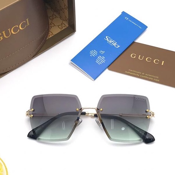 Kacamata Sunglases Wanita Kacamata Fashion Wanita Gucci A653-HIJAU