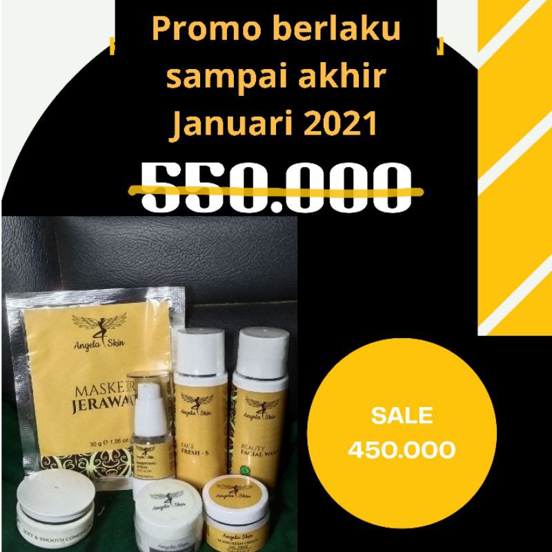 Promo Paket Perawatan Wajah Angela Skin