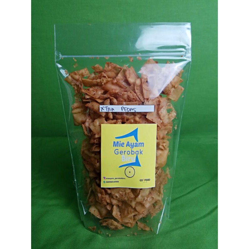 

kerupuk pangsit rasa extra pedas