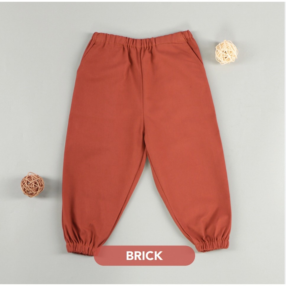 PROMO 7.7 PROMO BAJU LEBARAN MURAH MOOI CELANA ANAK JOGGER CHINOS / CHINOS SHORT KIDS EDISI SPESIAL WARNA BRICK CELANA PENDEK ANAK CELANA PANJANG ANAK 1 - 5 TAHUN