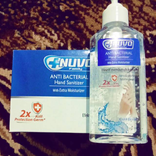 Nuvo 250ml hand sanitizer