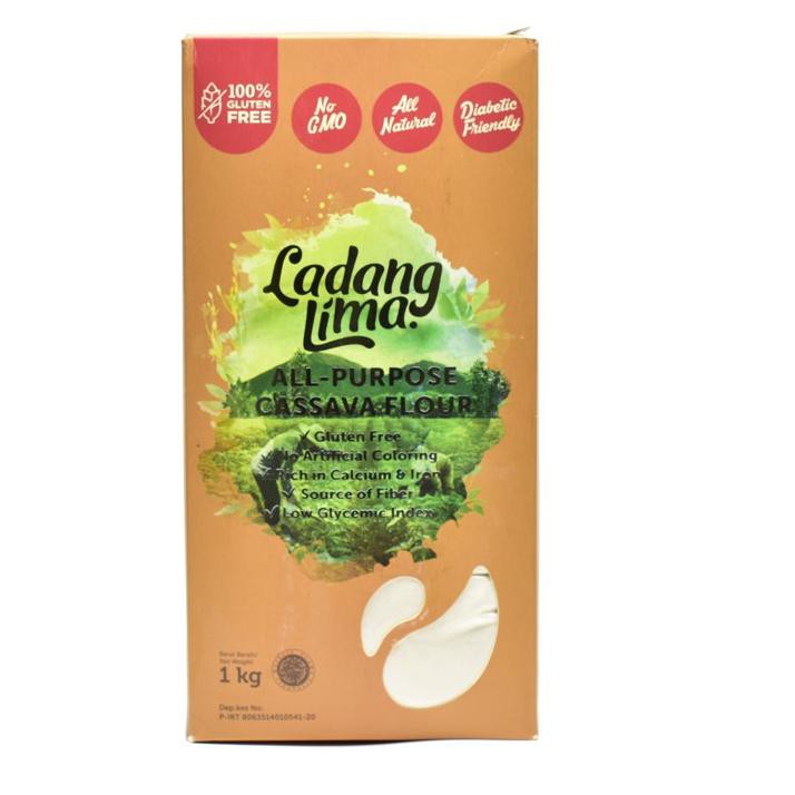 

TopMurah All Purpose Cassava Flour Ladang Lima 1kg