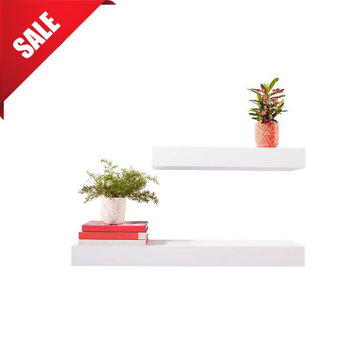 Set Rak dinding  Isi 2 pcs ukuran  30 40 cm Rak Dinding  