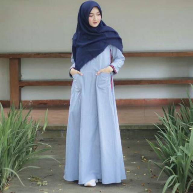 Gamis Wanita Valisha Sporty Zaara Dress