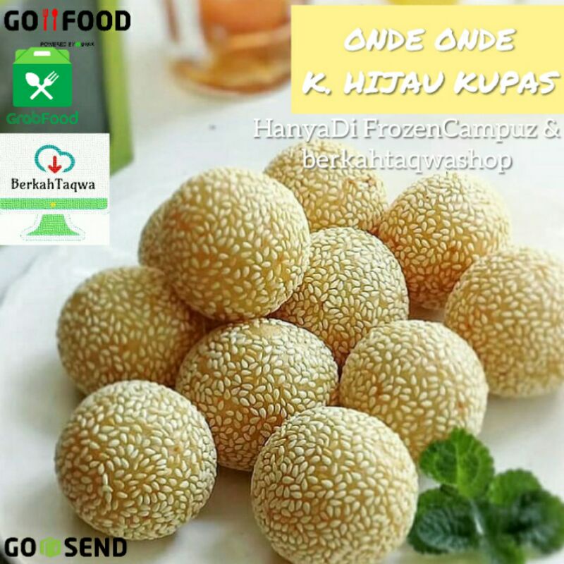 

Onde Onde Wijen Kue Onde Onde Crispy Per Pak / Onde Onde Frozen Food