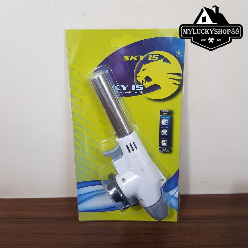 Gas Torch Blow Torch Gas Pemantik Sky 15 KT-06 Kepala Korek Portable