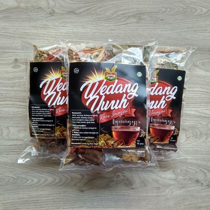 

TERBARU WEDANG UWUH IMOGIRI + EKONOMIS HIGIENIS - TANPA GULA BATU