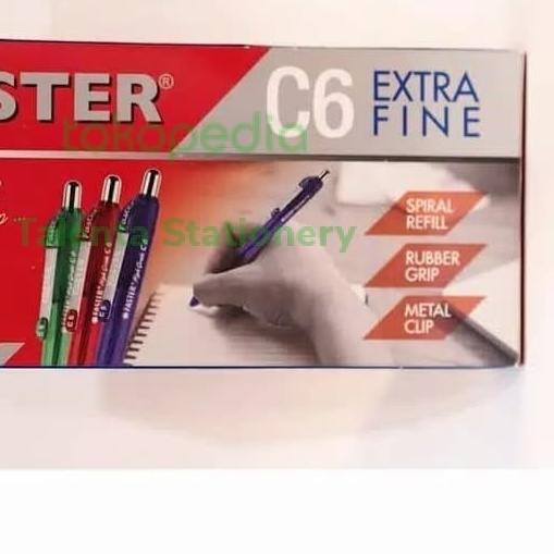 

Pulpen Faster C6 - Biru ☆