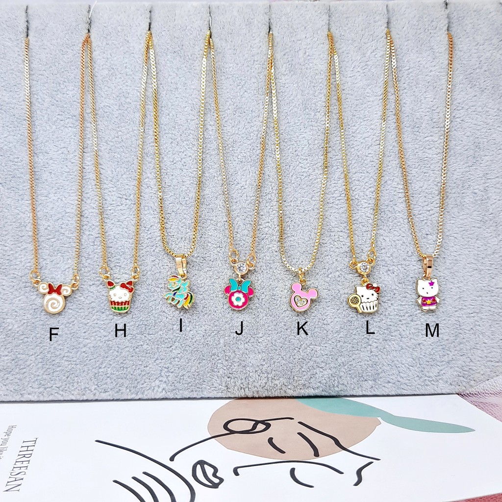 Kalung Anak Xuping Motif Karakter Kartun Lucu RINN Jewelry - BN288