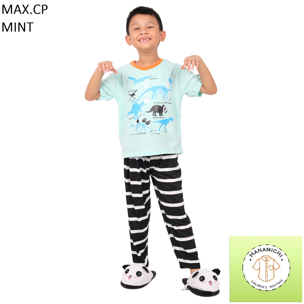 Hanamichi MAX.CP Setelan Baju Tidur Anak Lengan Pendek