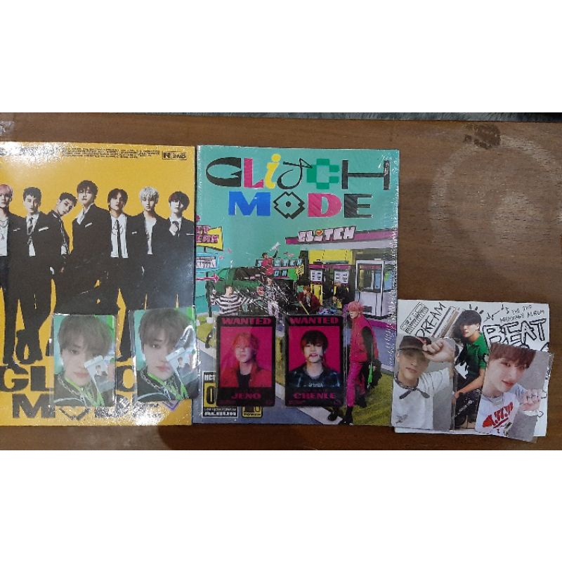 NCT DREAM - BEATBOX DIGIPACK PC JISUNG MARK MIXTAPE GLITCH MODE JAEMIN JENO CHENLE LENTI