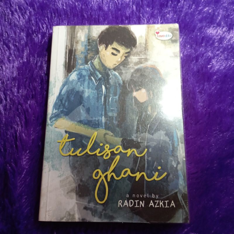 [Preloved] Novel Wattpad Tulisan Ghani - Radin Azkia