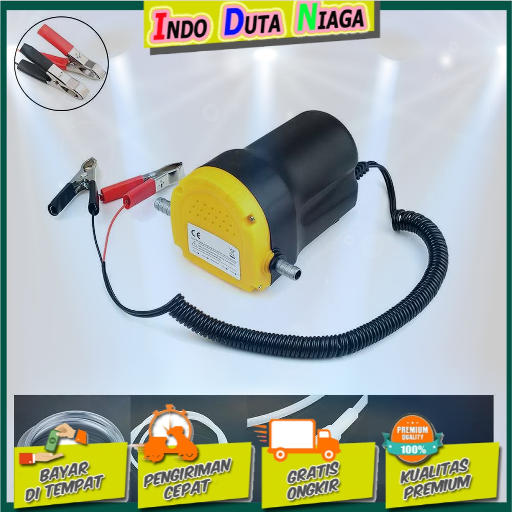 S AMP Pompa Elektrik Transfer Oli Mobil Fluid Pump 12V - A3