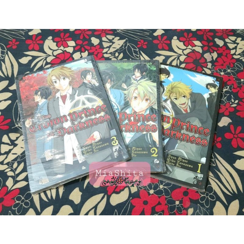 Komik Set dan Satuan Shonen Ai The Crown Prince Of Darkness Vol 1-4end by Nyun Miao, Ariko Kanazawa,