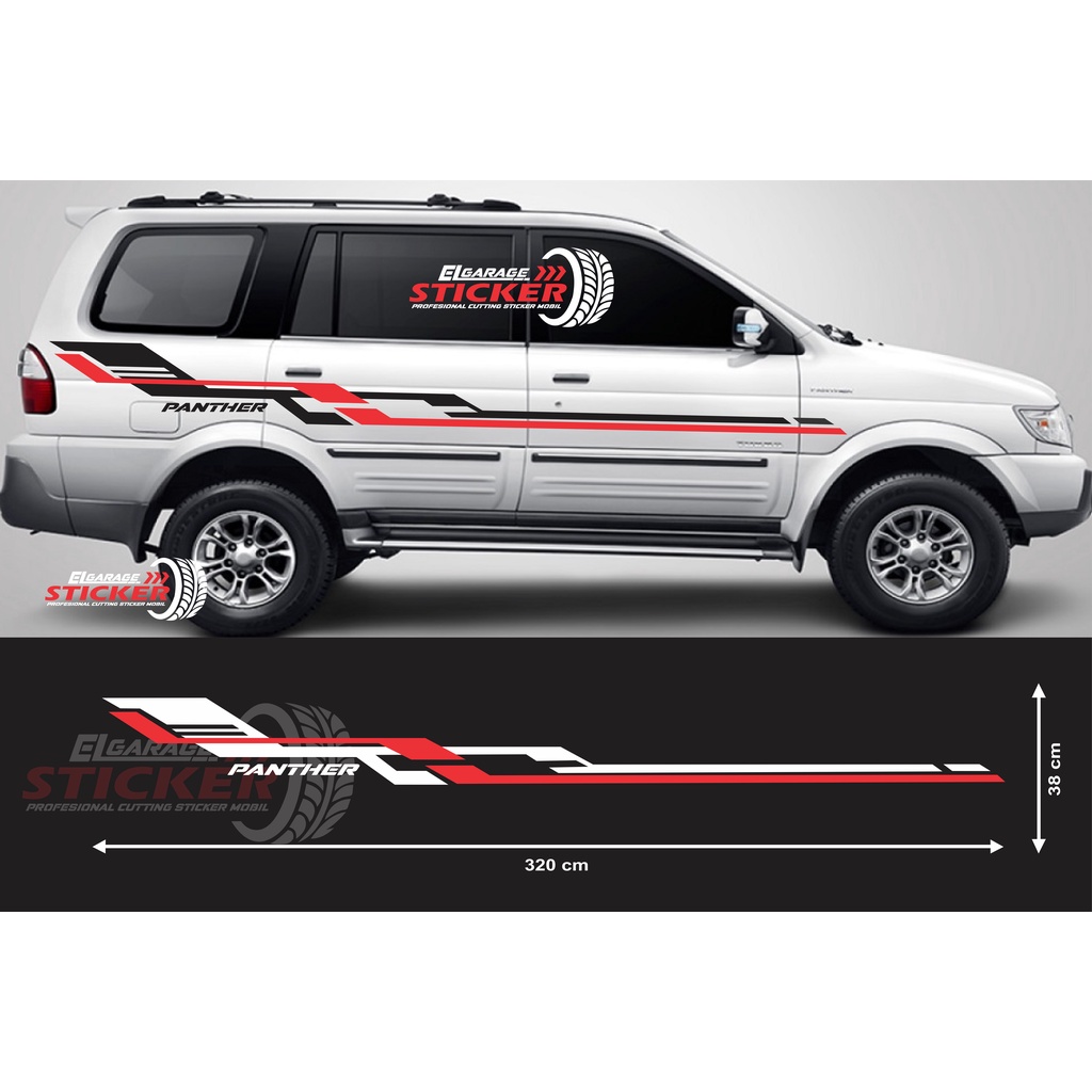 stiker mobil panther stiker stripping mobil panther stiker mobil isuzu panter panther terbaru