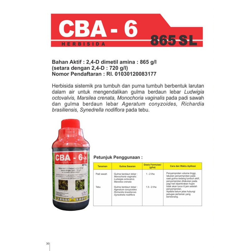 CBA-6 865 SL