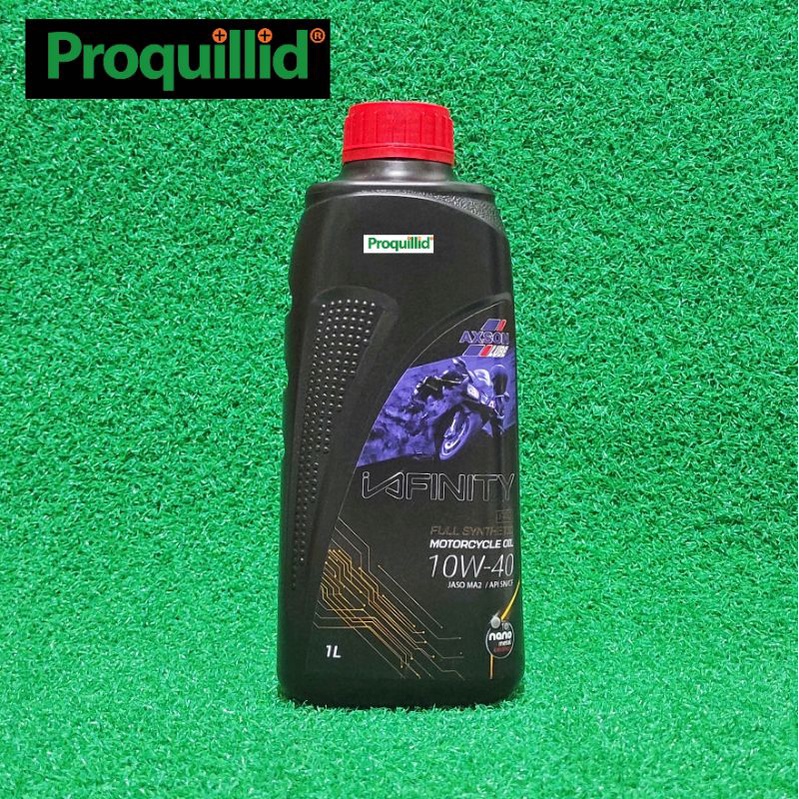 AXSON LUBE INFINITY PAO FULL SYNTHETIC MOTORCYCLE OIL 10W-40 MANUAL JASO MA2 API SN/CF 1 L OLI MESIN