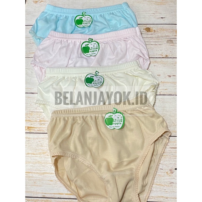 6 PCS CD Arrow Apple ORIGINAL ASLI Celana Dalam Wanita Arrow Apple