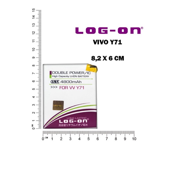 BATRE BATERAI VIVO Y71 - B-E1 - LOG ON ORIGINAL DOUBLE POWER BATTERY