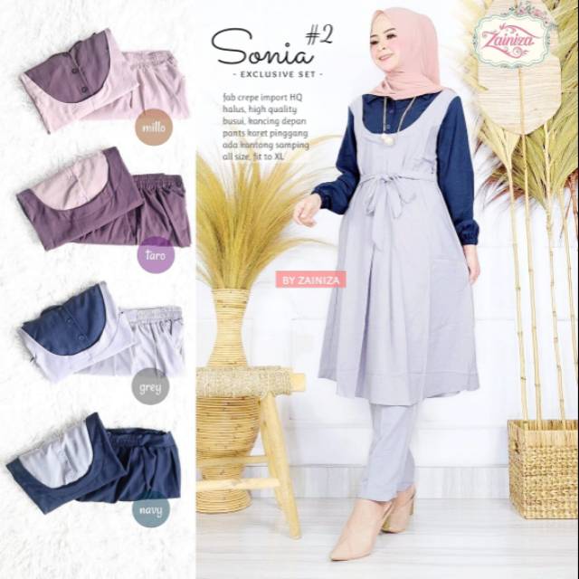 SONIA SET #2 BY ZAINIZA