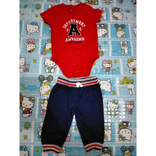 Preloved Like New Set Carter's Baby Original 2in1 Preloved Set Carters Original Baby Preloved Jumper