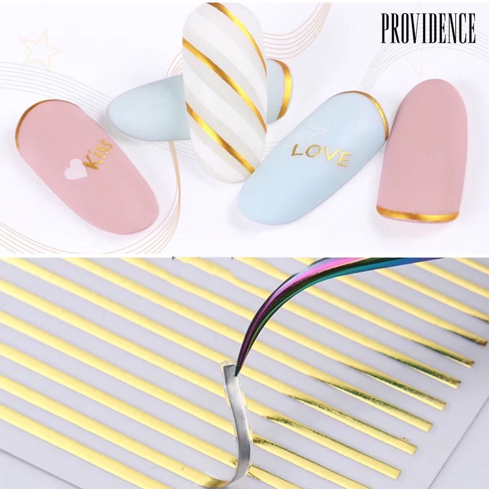 Providence Stiker Kuku 3d Ukuran 9x8cm Untuk Nail Art Diy