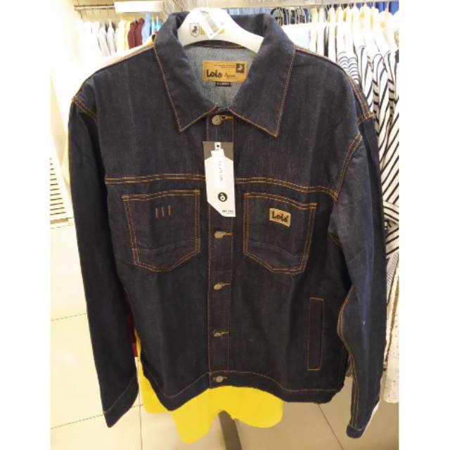 Jaket Jeans Pria Original Lois MJT006