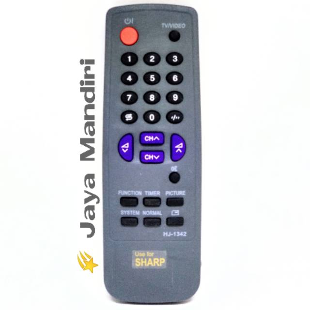 Remote / Remot TV SHARP Tabung ( 1342 )