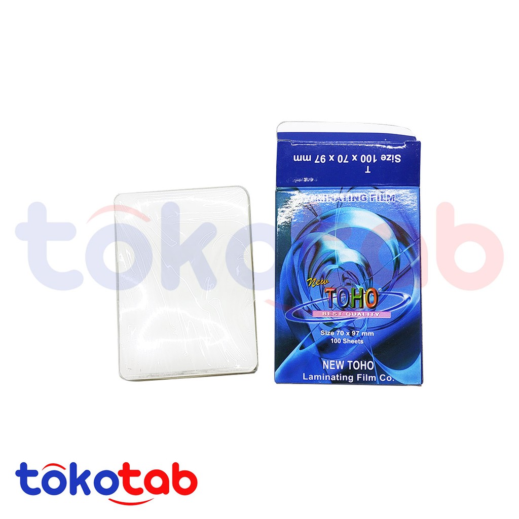 

TOHO Kertas Laminating Film Ukuran KTP 100MC dan 250MC