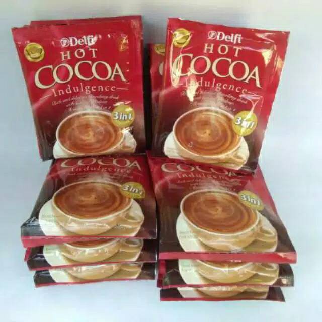 

Delfi Hot Cocoa Indulgence Drink isi 5 Sachet @ 25 Gram