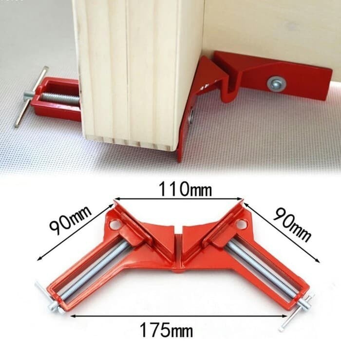 Corner Clamp 3" Klem Sudut Siku Kayu