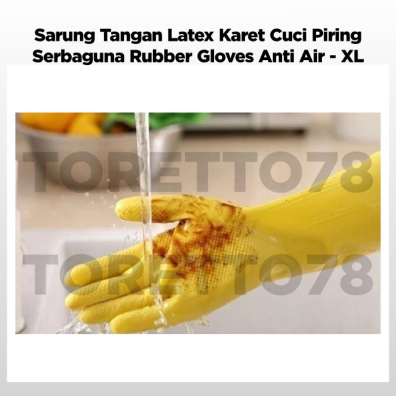 SARUNG TANGAN CUCI PIRING KARET LATEX