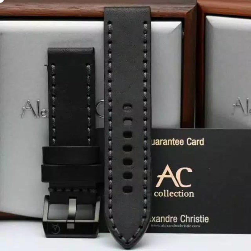 Tali Kulit Original Jam Tangan Alexandre Christie AC9205 AC6410 AC6281 AC6280 AC6270 DLL