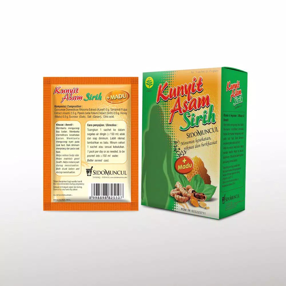 Kunyit Asam Sirih Sidomuncul