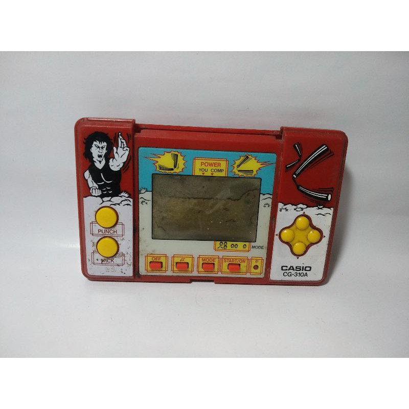 Game Watch Gimbot Gamebot Kungfu Fight Wingchun Casio Jadul Lawas Toys Rare Retro Antik Klasik Kuno