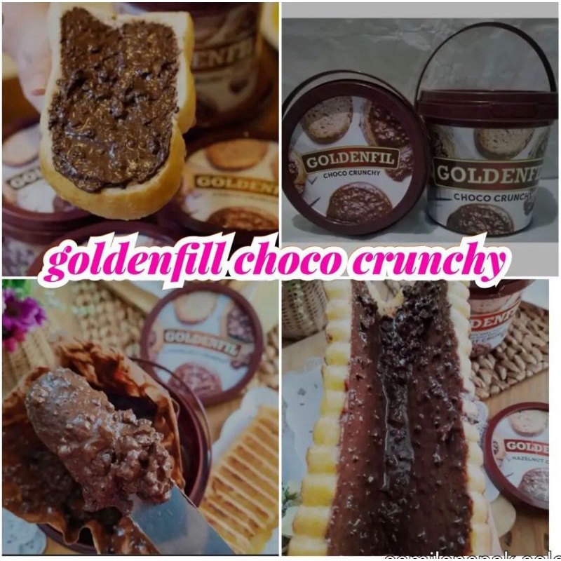 

GOLDENFILL CHOCO CRUNCHY ~ SELAI COKLAT