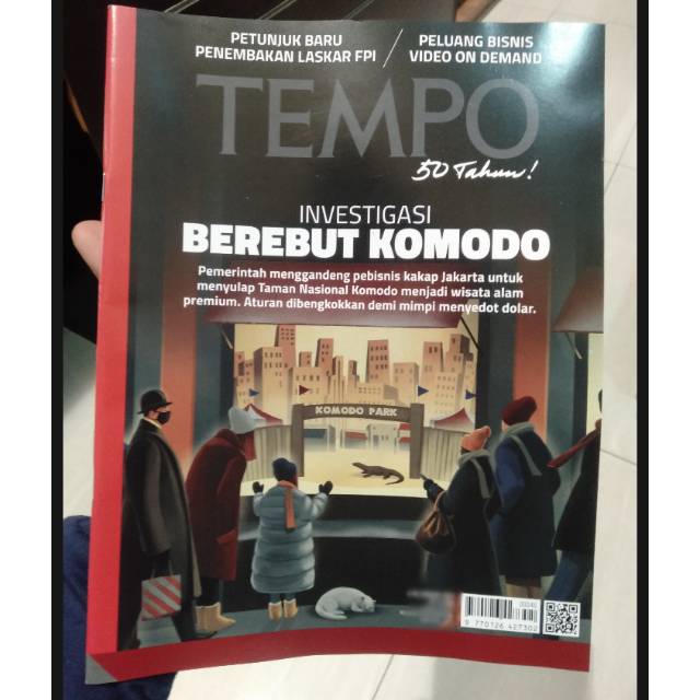 MAJALAH TEMPO EDISI TERBARU 4 - 10 JANUARI 2021
